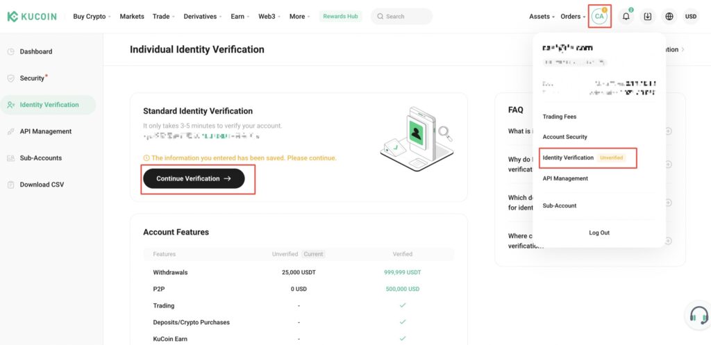 KYC KuCoin