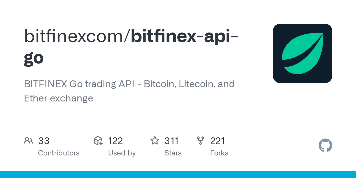 Bitfinex API GO