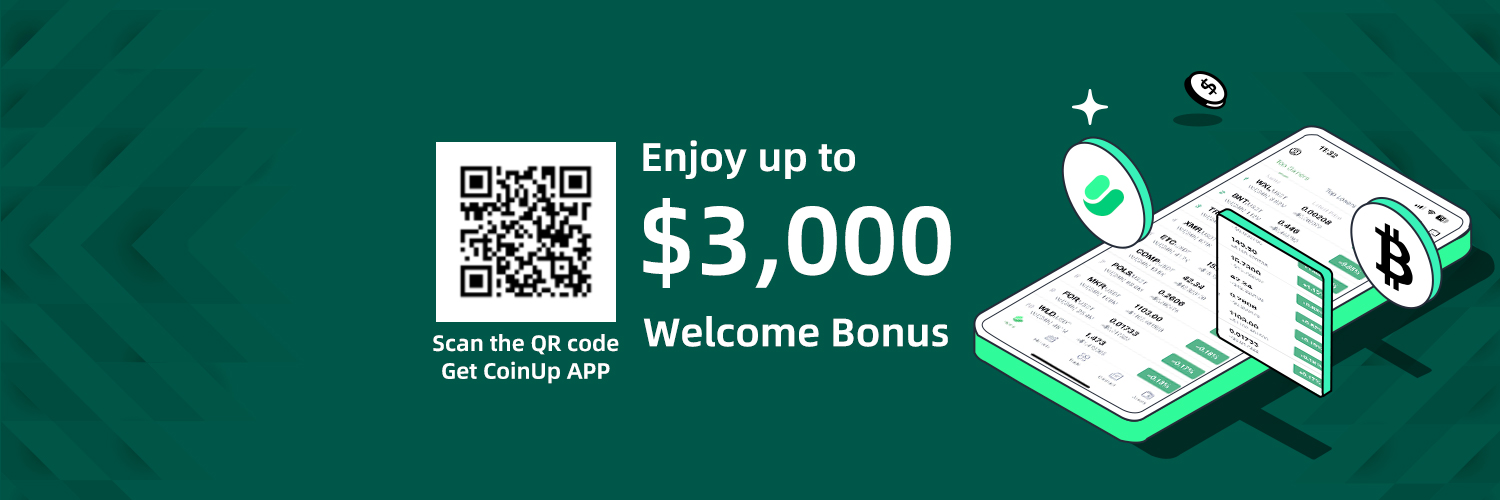 CoinUp Promotions: up to 3000 USD welcome bonus